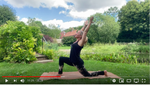 online yoga video