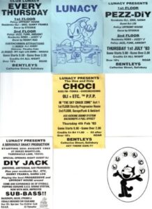 A rare flier with my name on it from back in the day! 